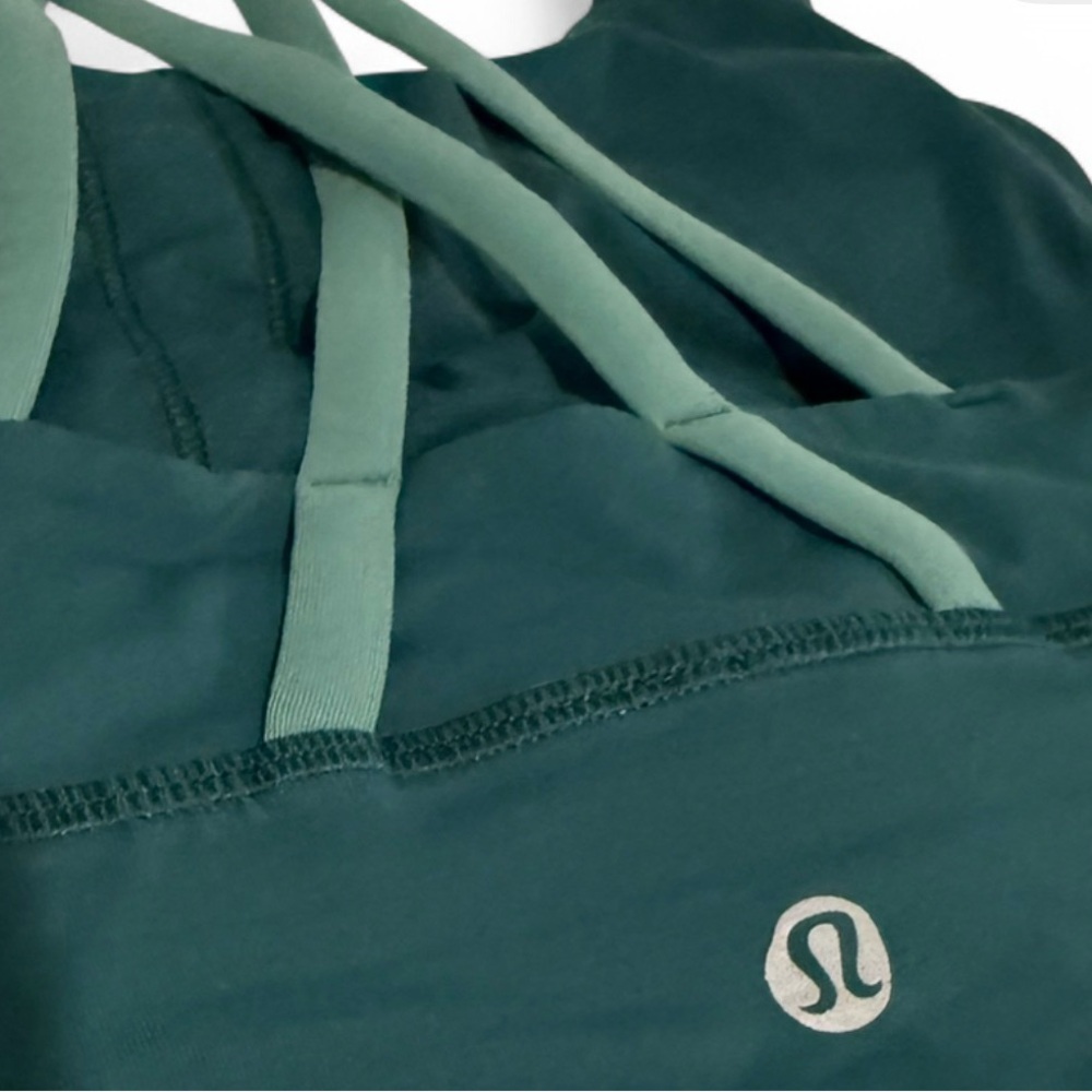 Lululemon Green Athletic Tank Top